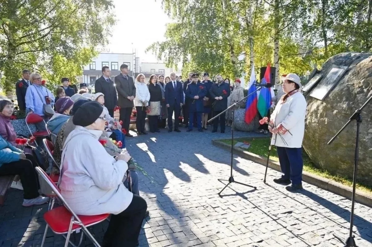Памятный знак открыли в День освобождения Карелии