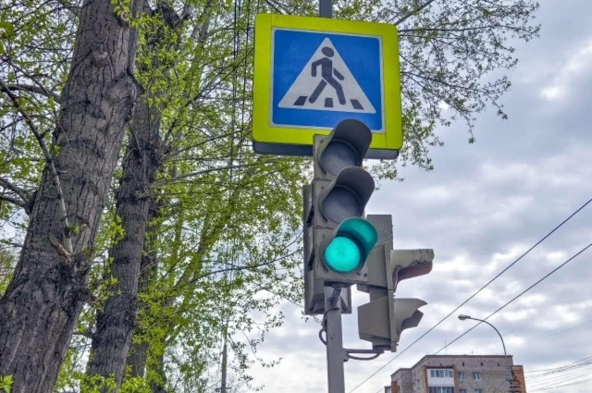 На дорогах Пензы установили три новых светофора