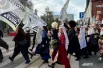 Артисты стартовали от театра «У Моста». 