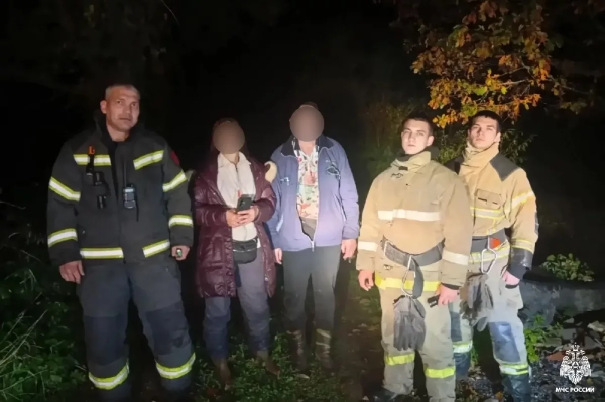 Под Кимрами спасатели вывели из леса заблудившихся мужчину и женщину
