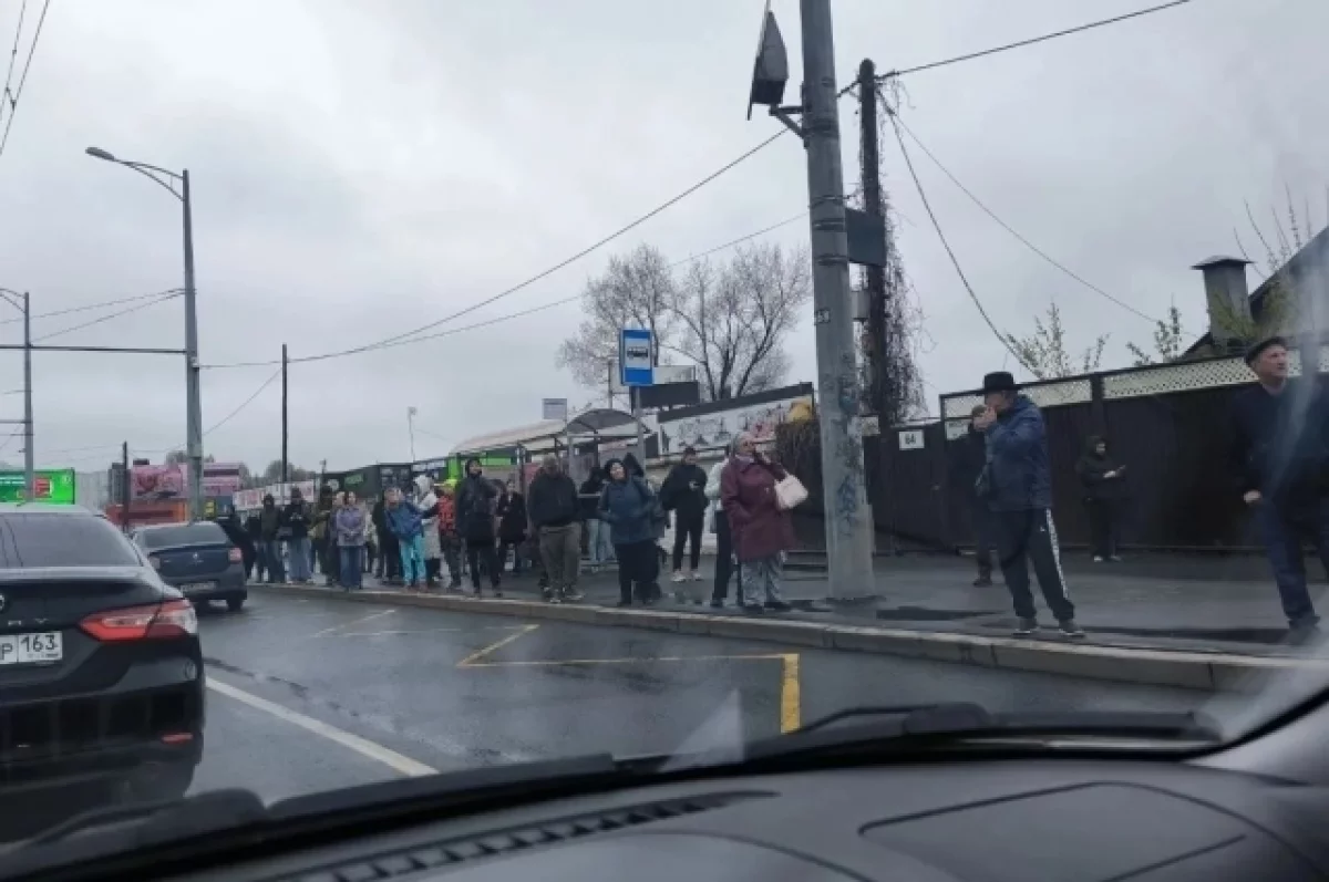 В Самаре из-за ракетной угрозы утром 2 октября остановлен транспорт