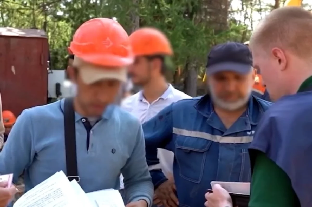 Под Челябинском силовики искали нелегалов в цехе по обработке камня