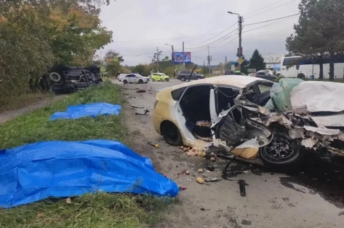 В Приморье произошло смертельное ДТП