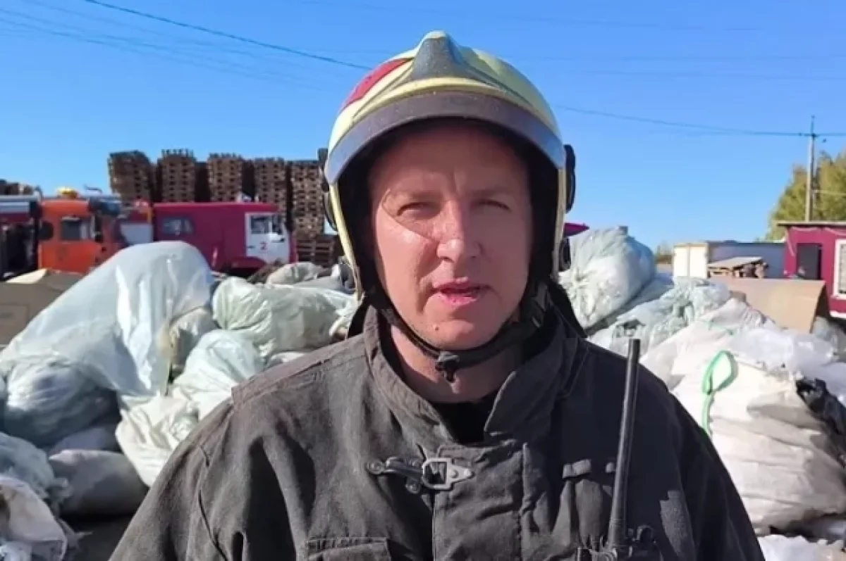 Пожар в Богословке, из-за которого над Арбеково висел дым, локализован.