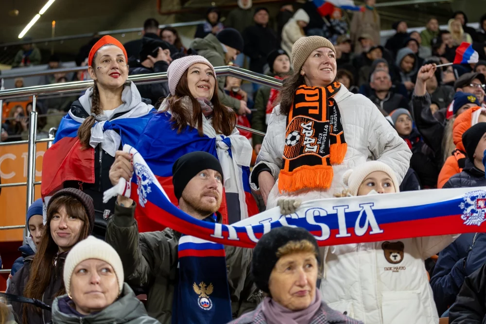 Матч Россия — Намибия в Екатеринбурге