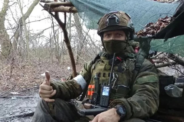 Виктор Гриневский с позывным Грин.