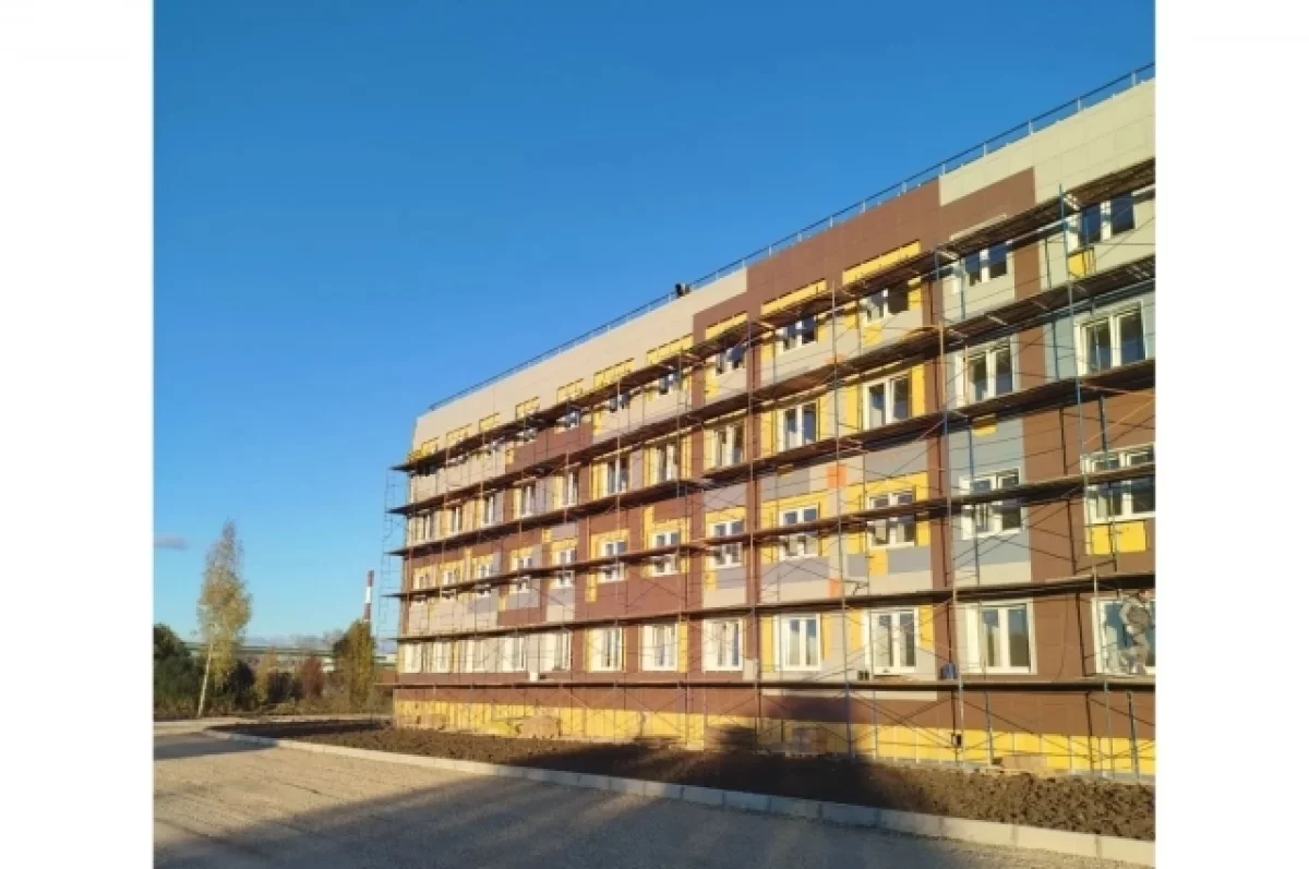 Дом для переселенцев из аварийного жилья готовят к сдаче в Соколе