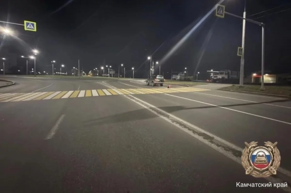 В Петропавловске автомобиль сбил женщину на пешеходном переходе