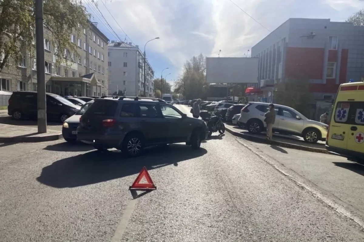 Томич попал в больницу после падения с мотоцикла на Киевской