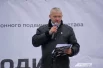 С приветственным словом выступил начальник моторвагонного депо Пермь II Дмитрий Безруков.