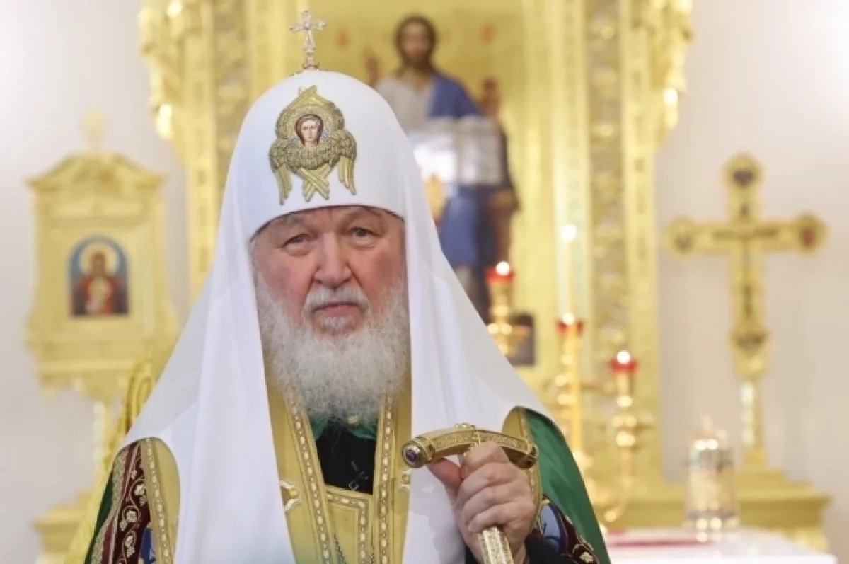Патриарх Кирилл наградил Рамзана Кадырова орденом Славы и чести (I степени)