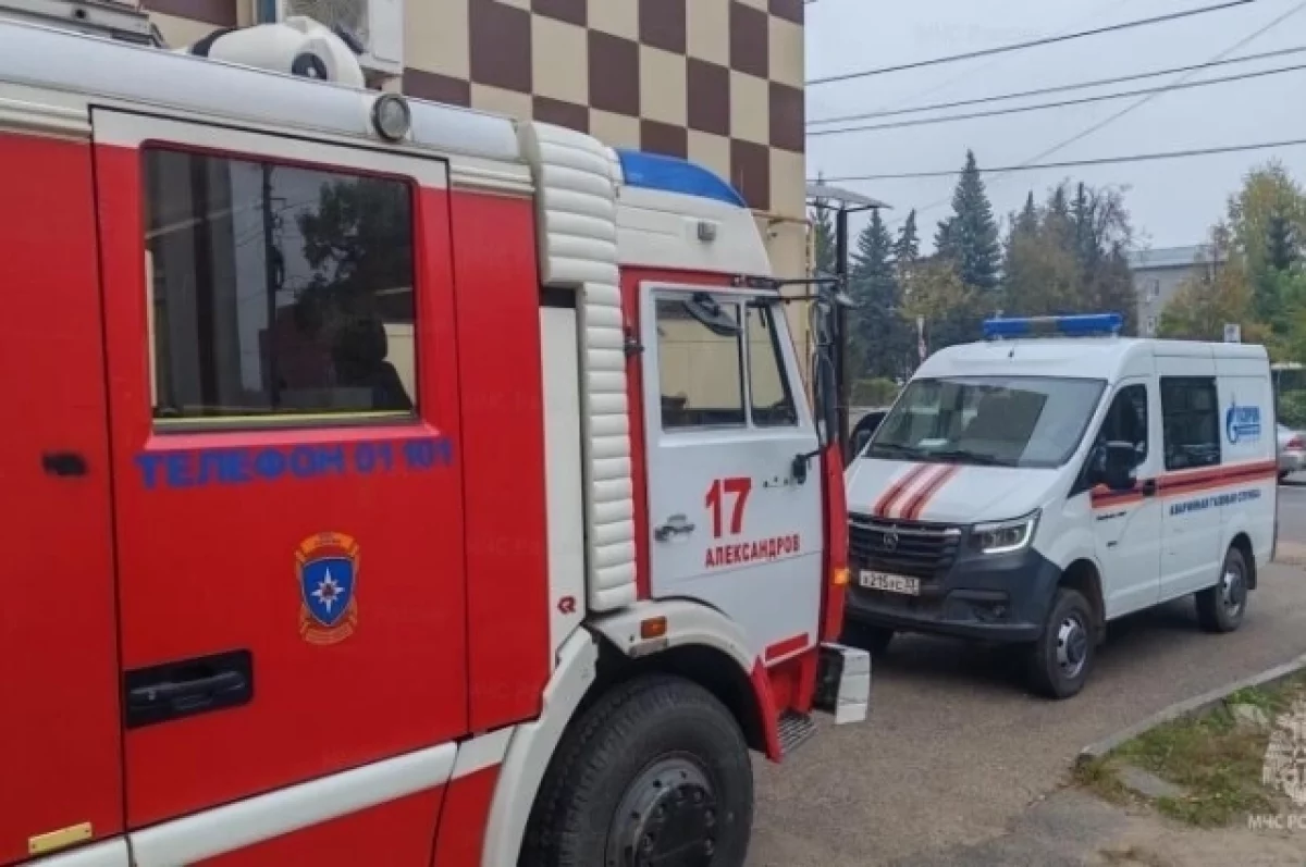 Пожар в ресторане в Александрове потушен