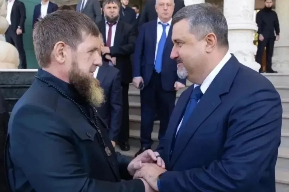 Щукин побывал в Грозном и принял участие в инаугурации Рамзана Кадырова