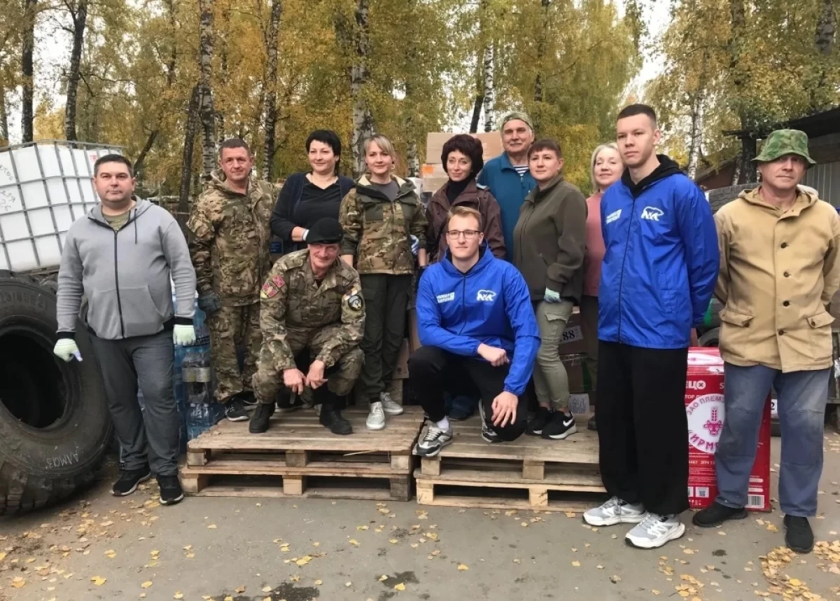 Гуманитарный груз ушел из Новосибирска на СВО