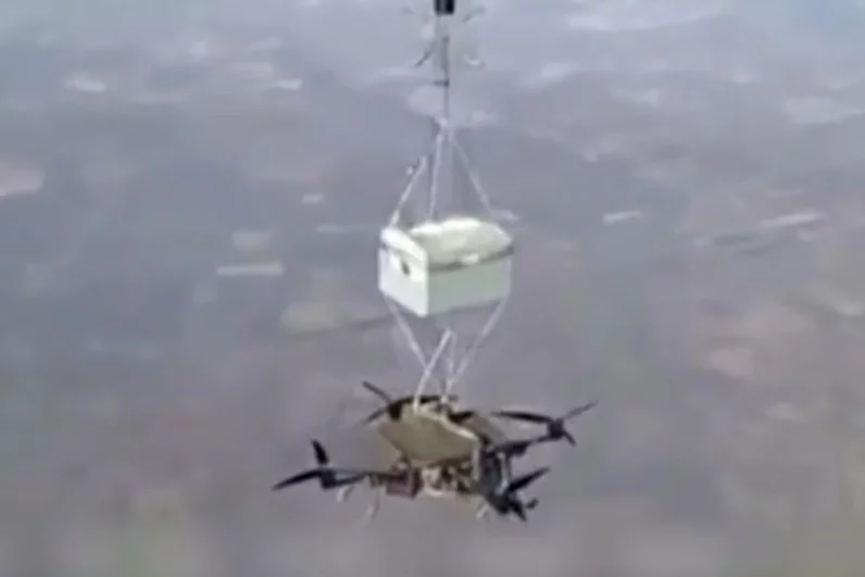 Цель была оперативно уничтожена оператором войск беспилотных систем «Варяг».