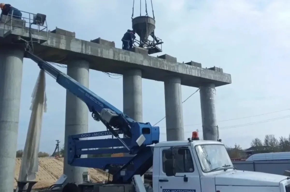 Путепровод в Мичуринске через Турмасовский переезд готов на 20%