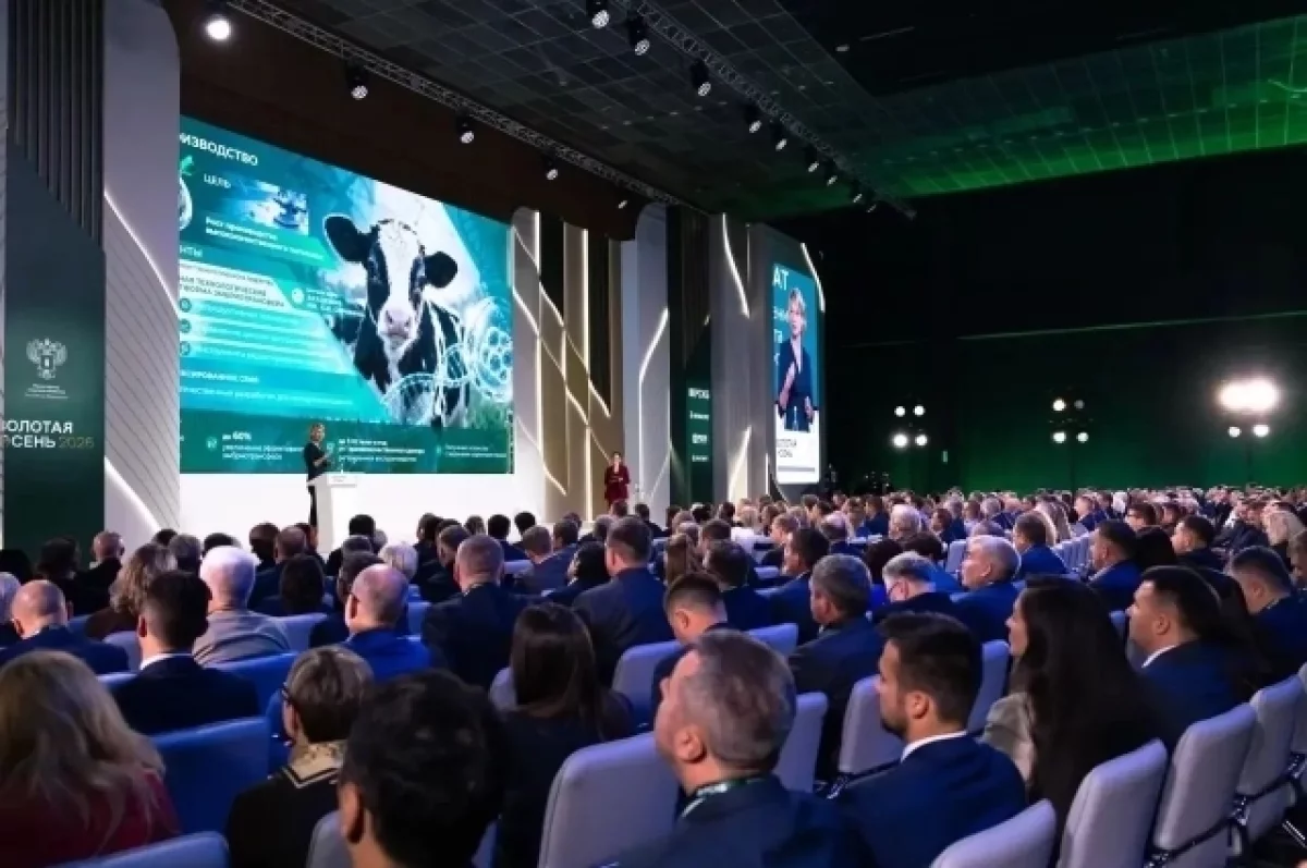 Калужская делегация работает на выставке «Золотая осень — 2026»