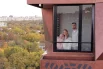 Панорамное остекление новых домов открывает для новоселов живописную перспективу на зеленые зоны Царицыно.