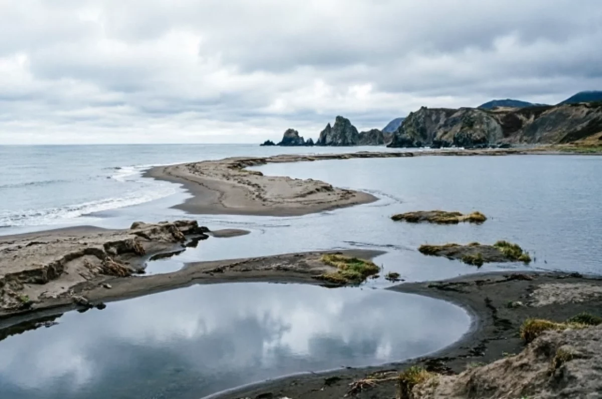 Море может затопить песчаные косы на Камчатке