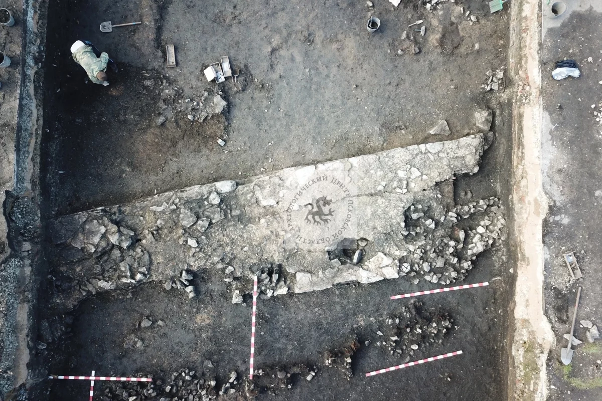 Стена посадника Бориса: на раскопе в Пскове нашли укрепление 1309 года