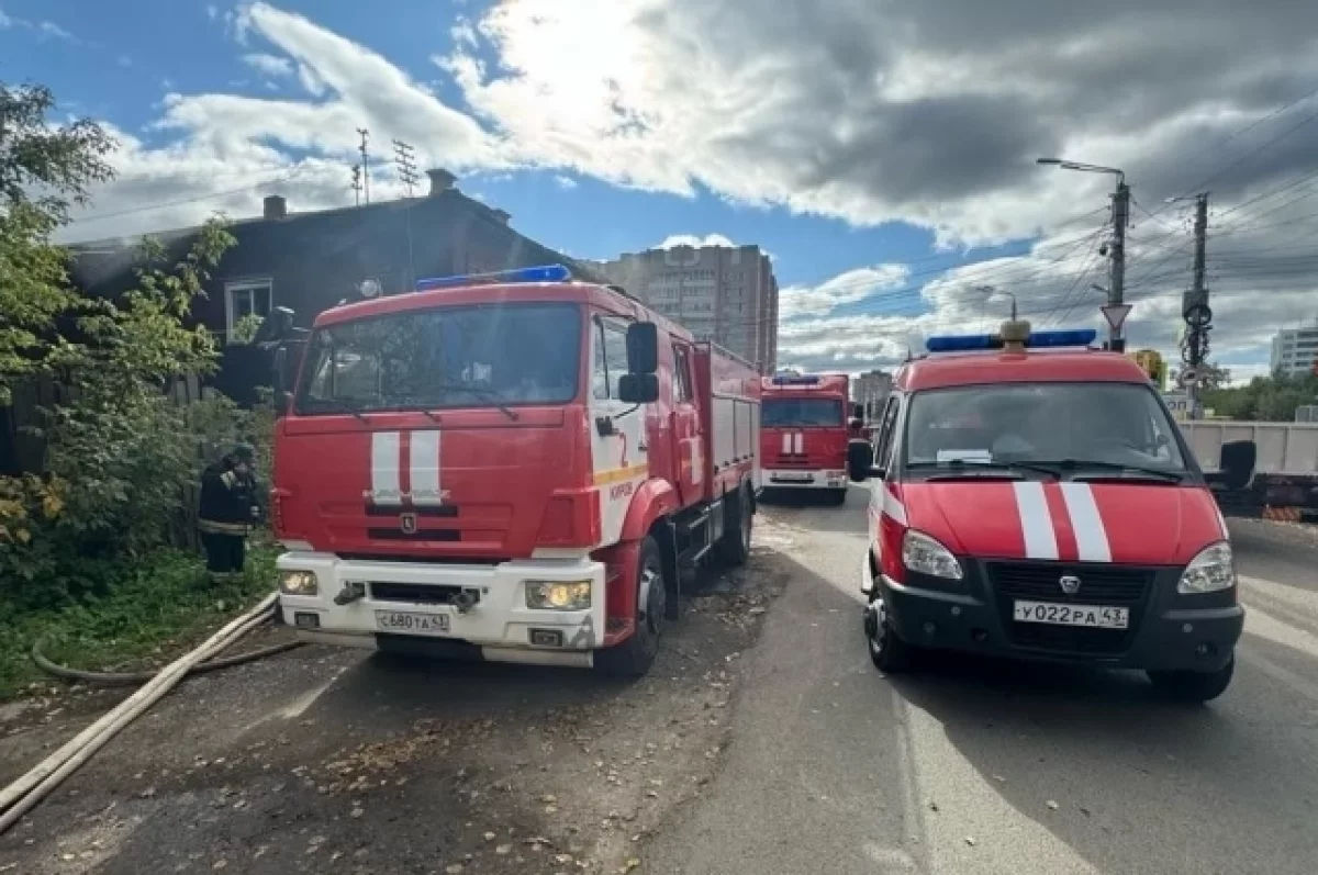 На жутком пожаре в Кировской области 8 октября погиб человек