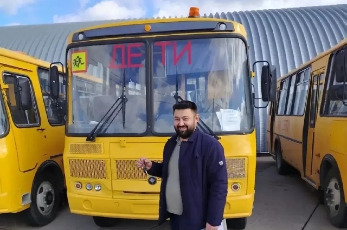 Новые школьные автобусы поступили в Забайкалье