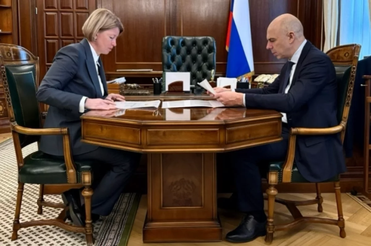Врио главы Удмуртии встретилась с министром финансов РФ Антоном Силуановым
