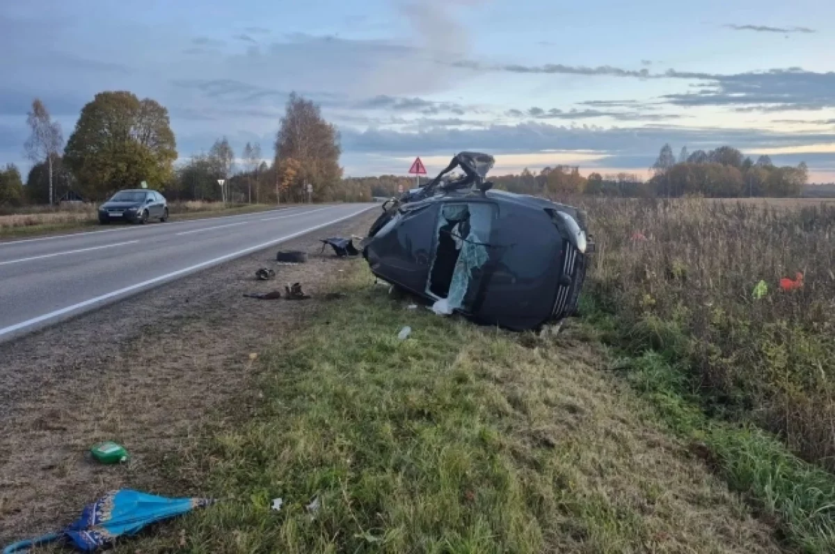 В Смоленской области в ДТП погиб 40-летний водитель Volkswagen Polo