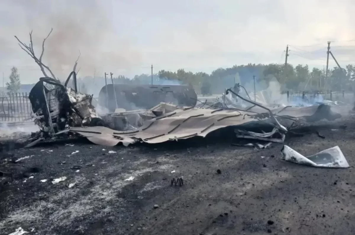 В Омской области возбудили дело из-за ожогов водителя при перекачке газа