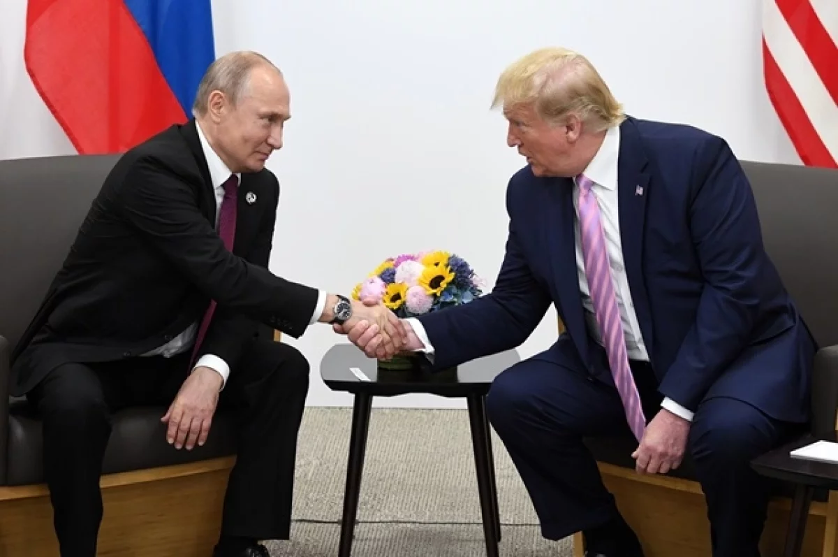 Путин поблагодарил Трампа за поздравление с Днем рождения