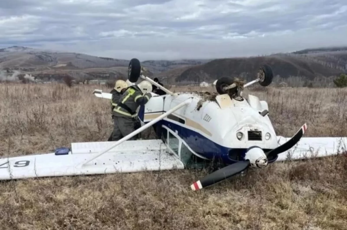 Два человека пострадали при аварийной посадке самолёта в Забайкалье