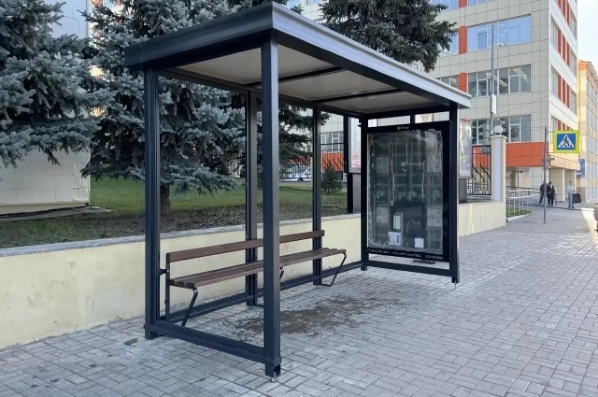 В Ижевске поменяют 42 остановочных павильона