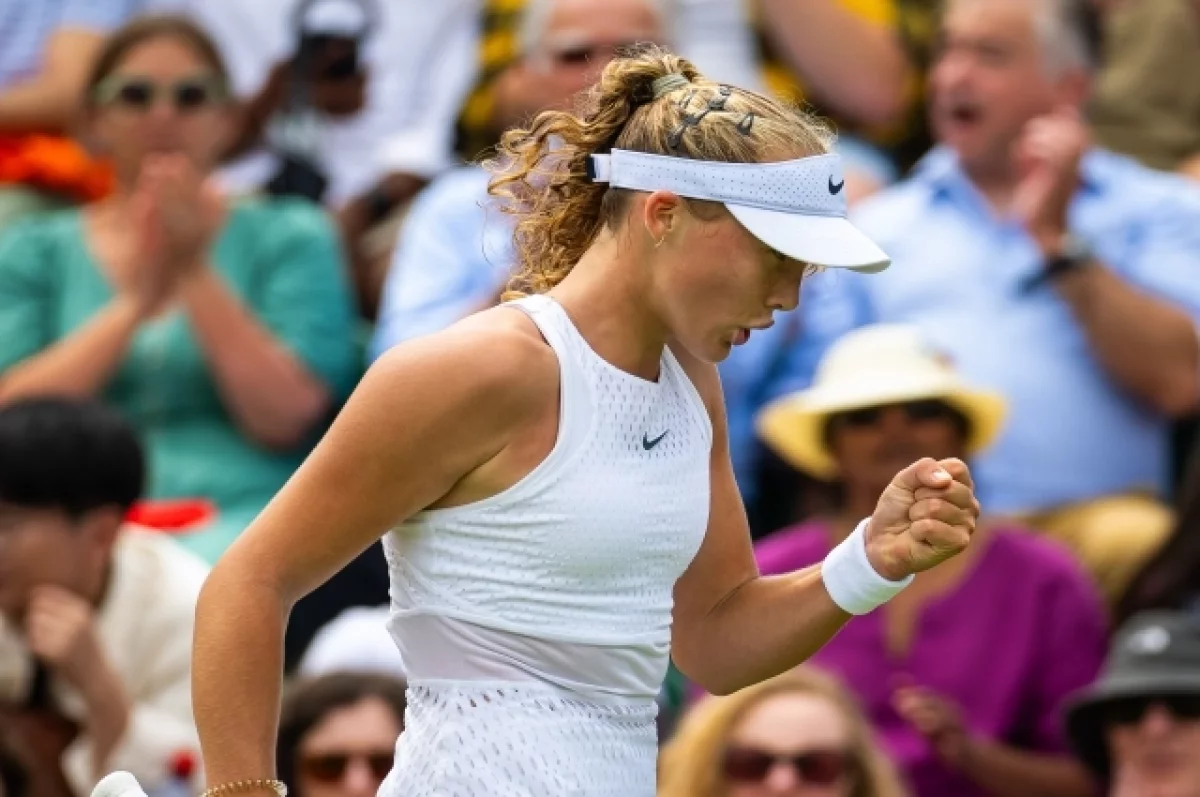 Красноярка Андреева вышла в финал турнира в Пекине и вошла в топ-3 WTA