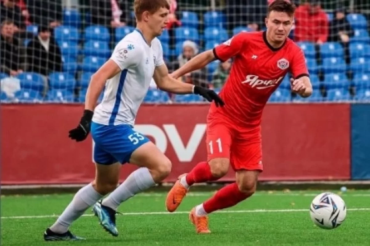Томский «КДВ» проиграл «Динамо» из Барнаула со счетом 0:1