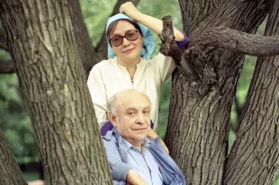 Елена Санаева и Ролан Быков. 
