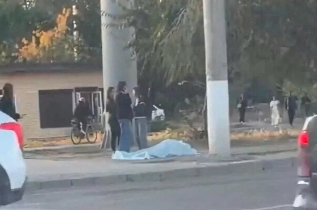 Тело человека обнаружили на остановке в Волгограде — видео