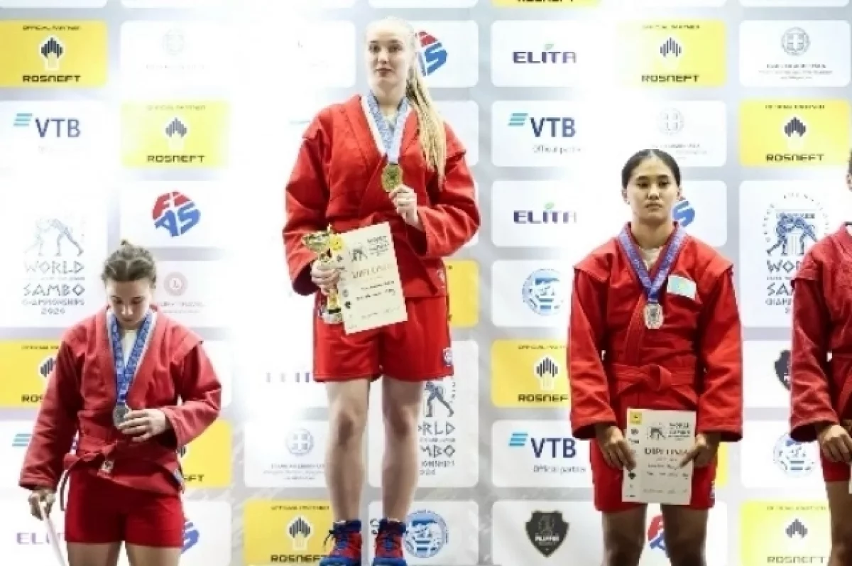 Спортсменка из Прикамья выиграла первенство мира по самбо