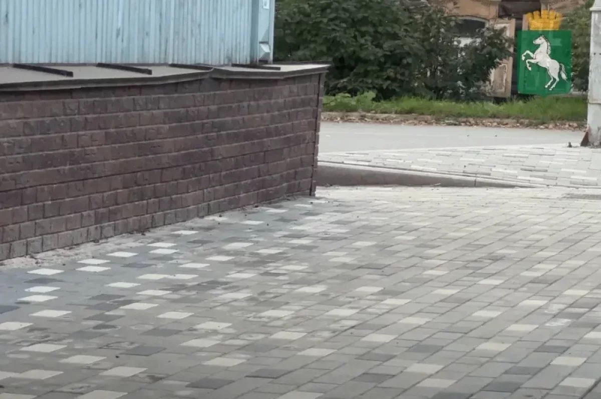 На переулке Сухоозерном в Томске обустроили ливневку