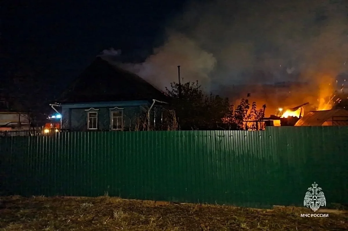 Мать с тремя сыновьями чудом спаслись из пожара в Башкирии