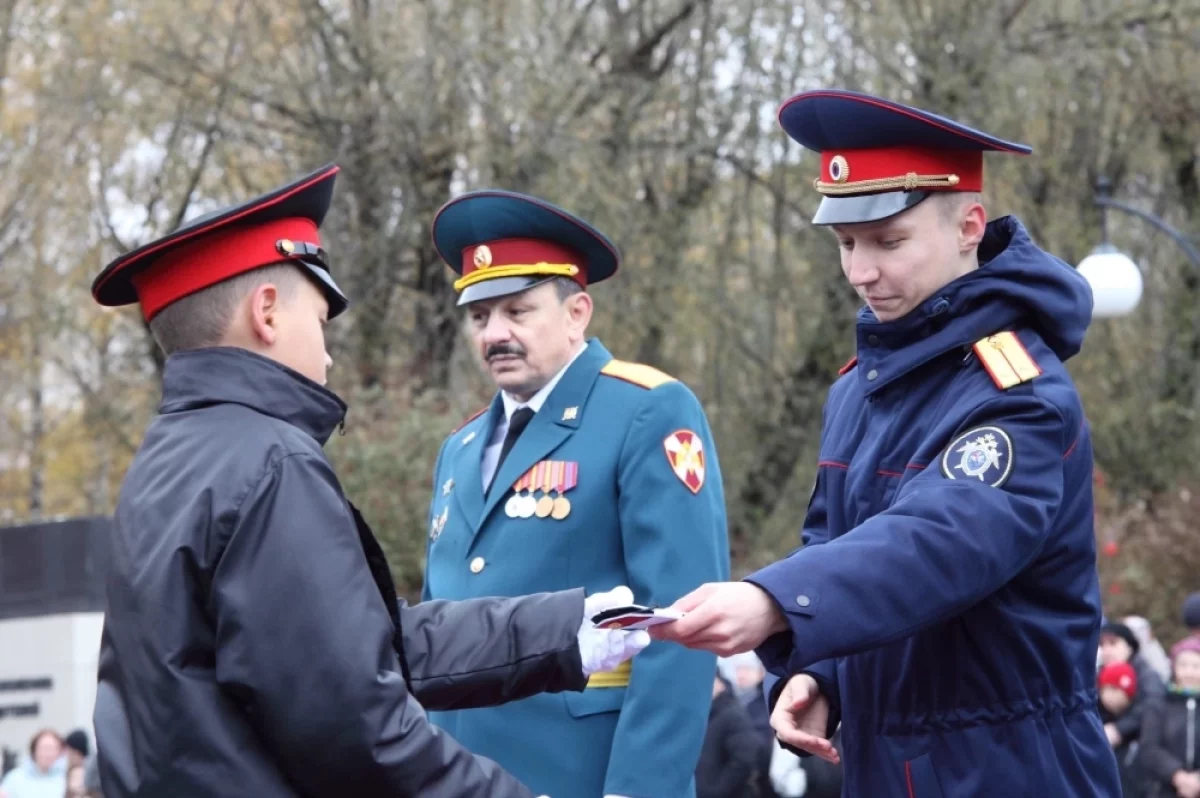 В Томском кадетском корпусе приняли клятву кадетов