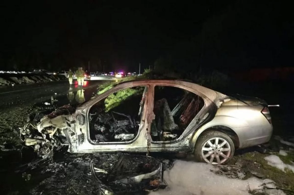 В Осетии 23-летний водитель погиб в ночном ДТП с двумя легковушками