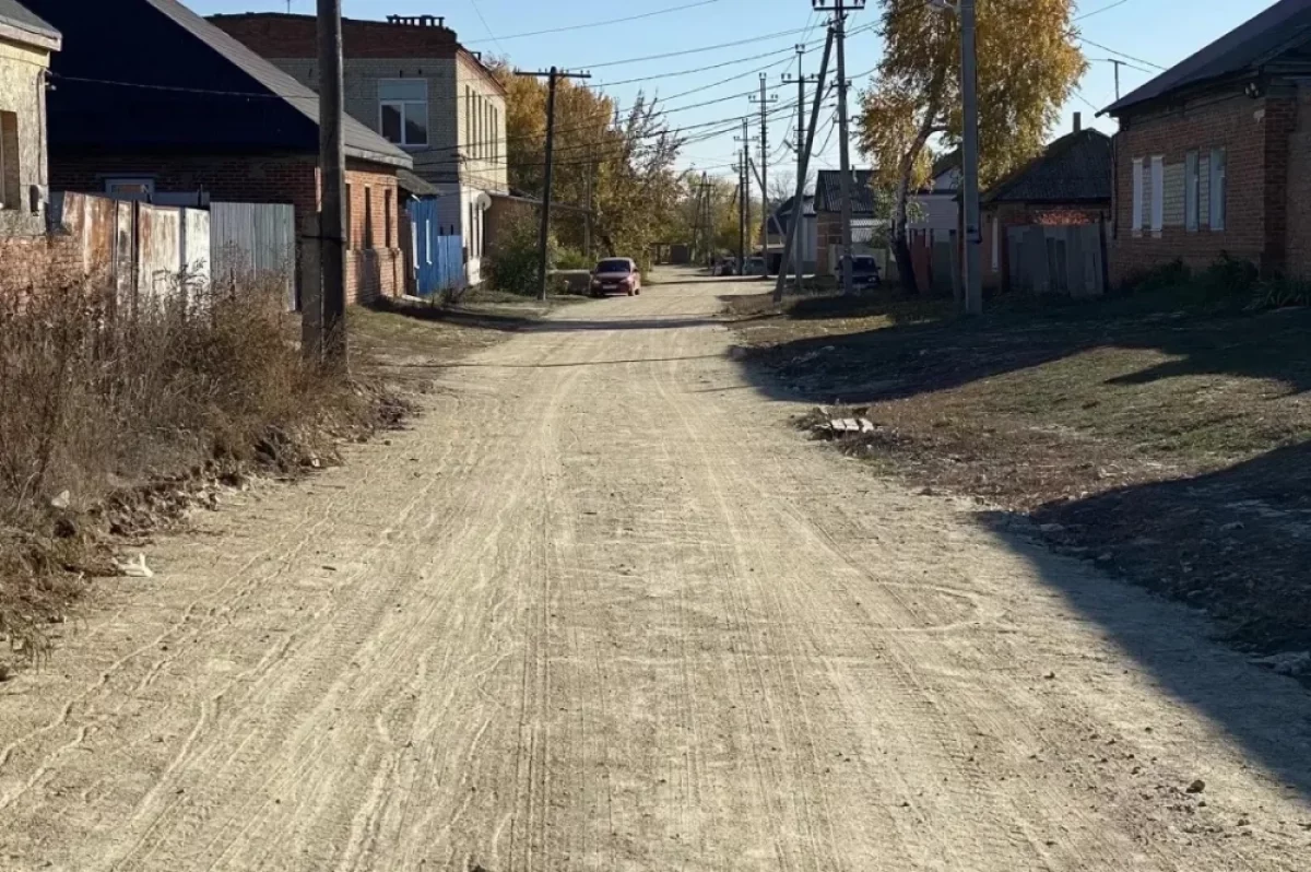 В Красноармейске завершилось щебенение дорог
