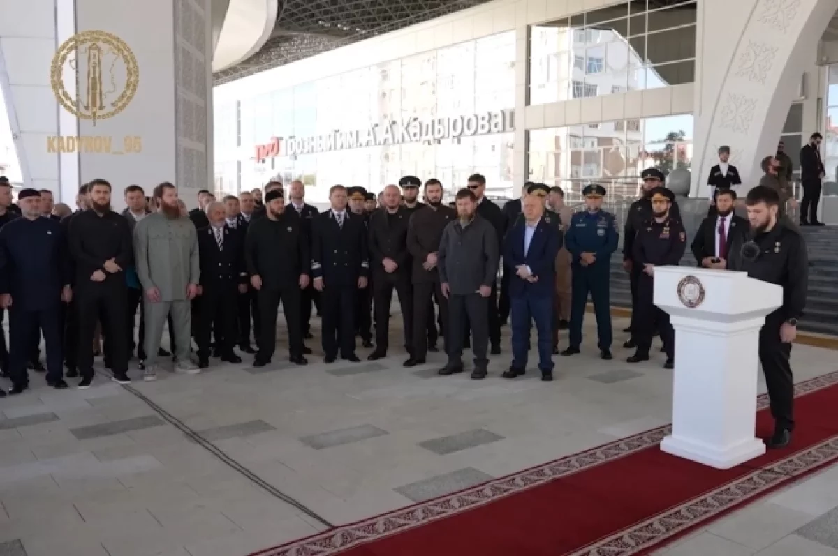 Станции Грозный присвоили имя первого президента Чечни Ахмата Кадырова