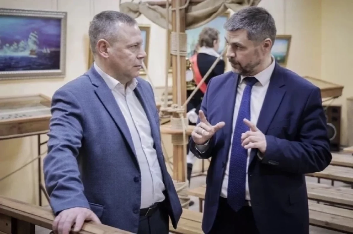 Рудавков поздравил Евраева с пятилетием во главе Ярославской области
