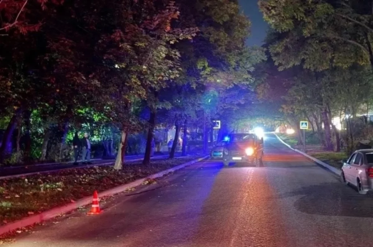 В Кисловодске иномарка насмерть сбила неизвестного мужчину на переходе