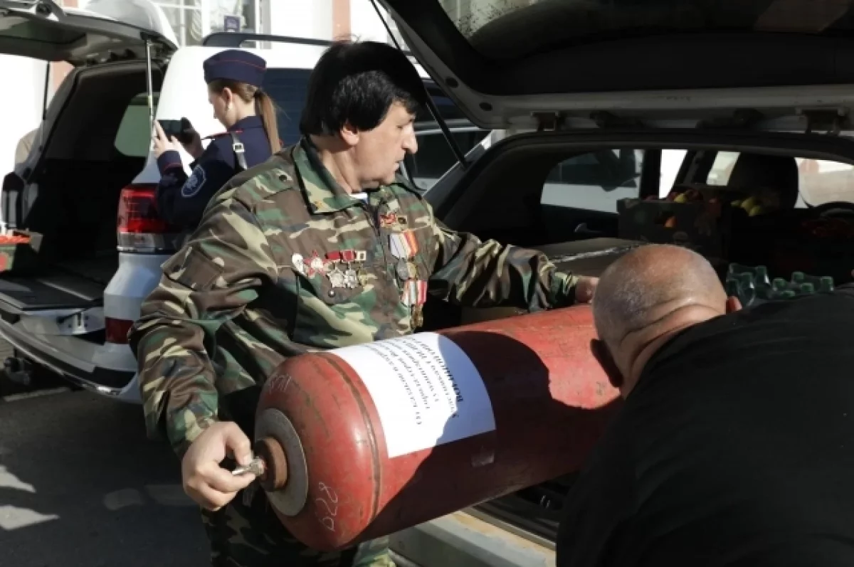 Из Волгограда отправили очередную партию гуманитарной помощи для бойцов СВО