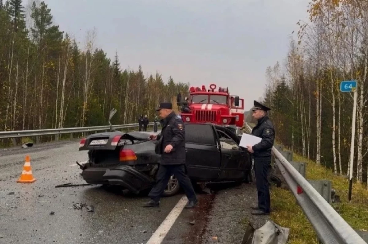 Два человека погибли в лобовом ДТП с автобусом на Режевском тракте