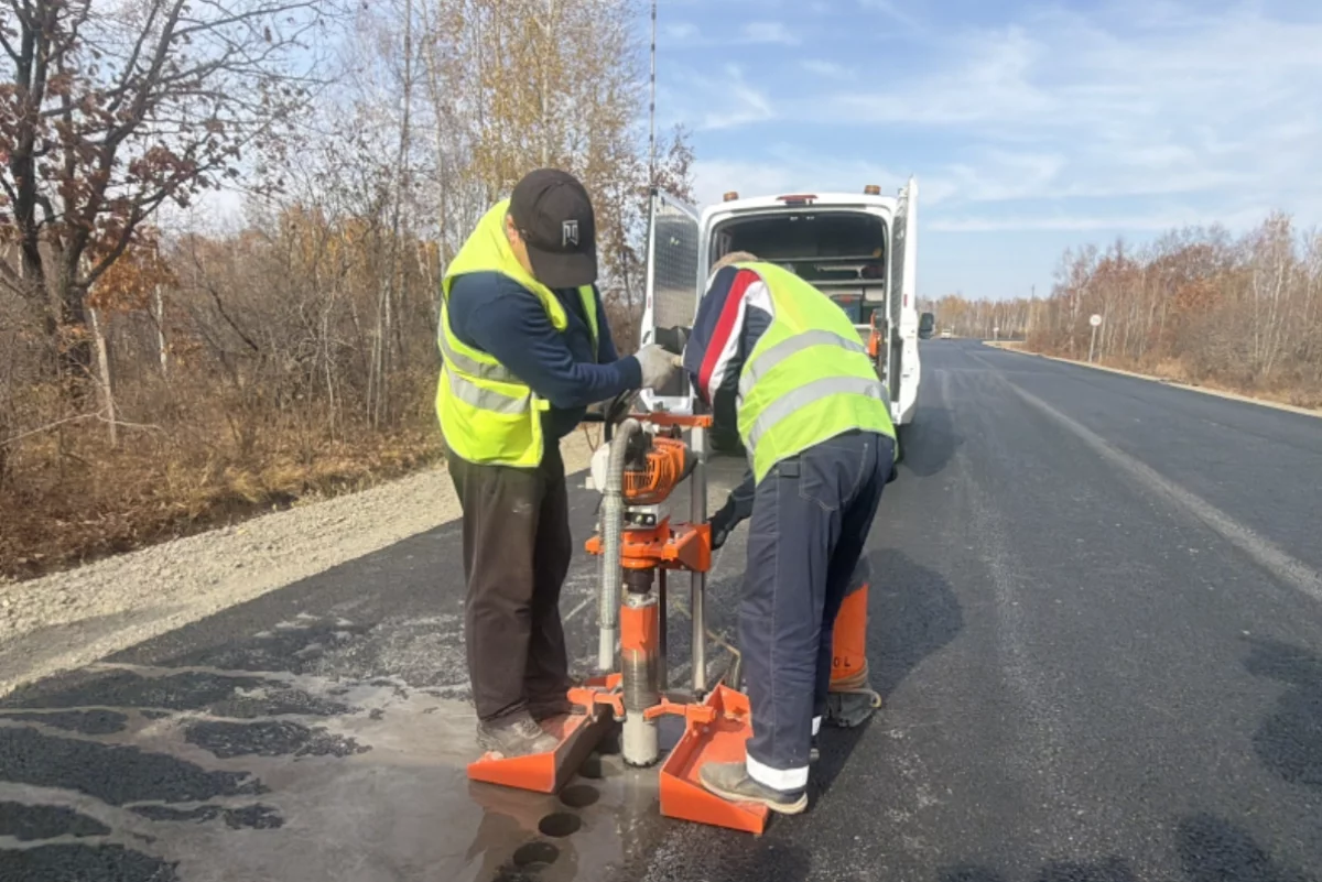 В Хабаровском районе завершают ремонт дороги протяжённостью 6,6 км
