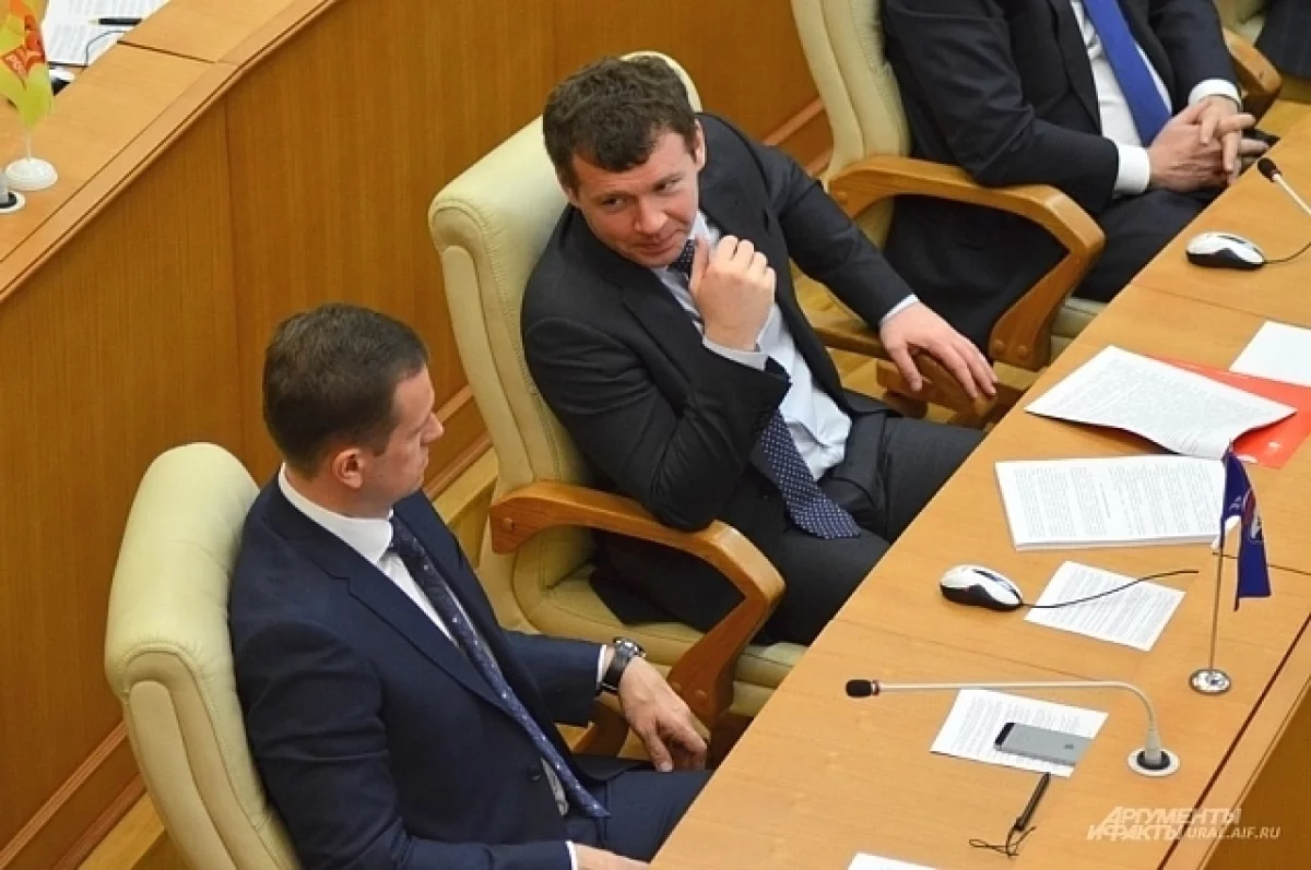 Спикером свердловского Заксобрания стал Дмитрий Жуков