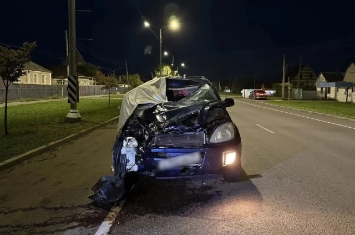 Парень на иномарке насмерть сбил велосипедистку в Воронежской области